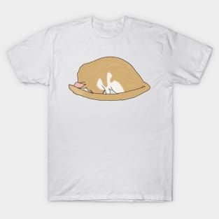 Cute sleeping golden gerbil T-Shirt